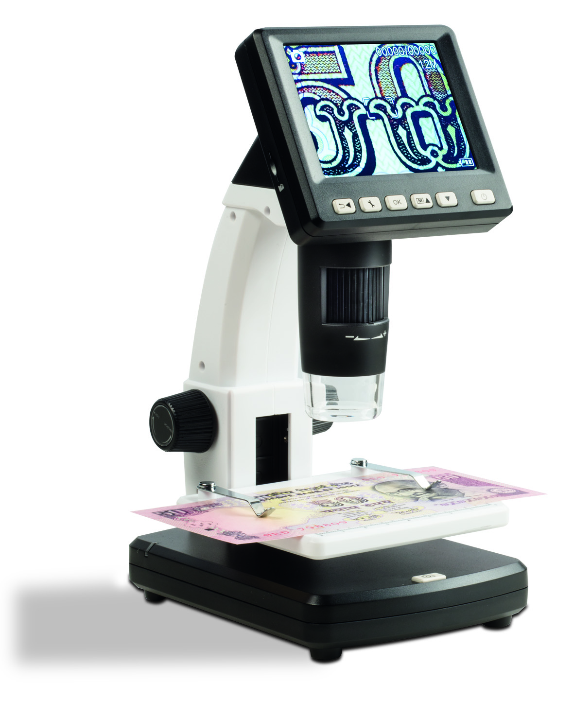 LCD-Digitalmikroskop DM3 med 10-500X forstørrelse 